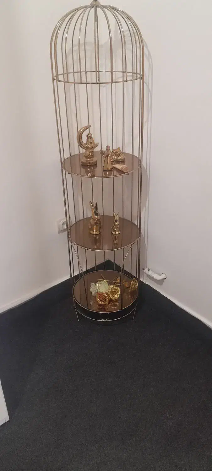 قفسه دکور ظلایی|بوفه، ویترین، کنسول|کاشان, فاز ۱ ناجی آباد|دیوار