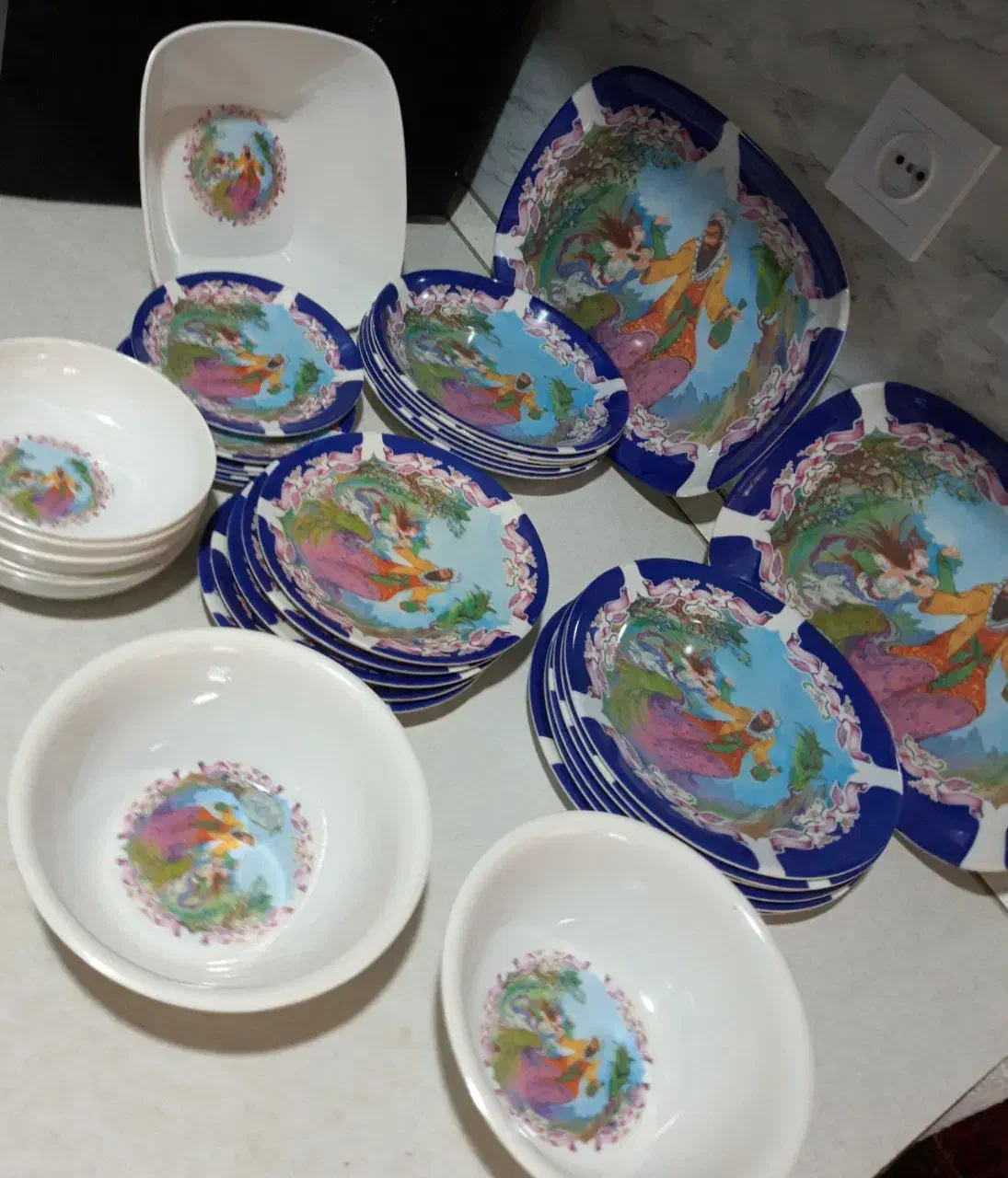 سرویس ملامین|ظروف سرو و پذیرایی|تهران, شهرک صدرا|دیوار