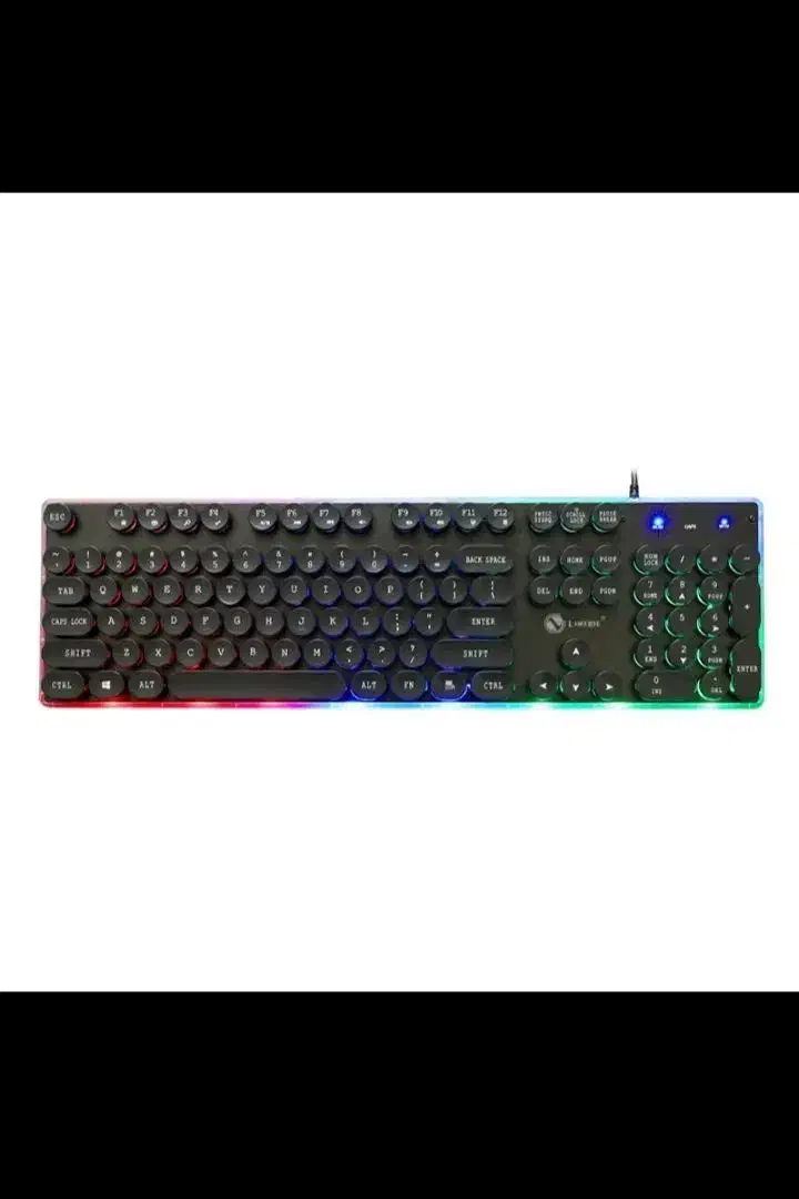 کیبورد RGB Limida|قطعات و لوازم جانبی رایانه|رشت, دیلمان|دیوار