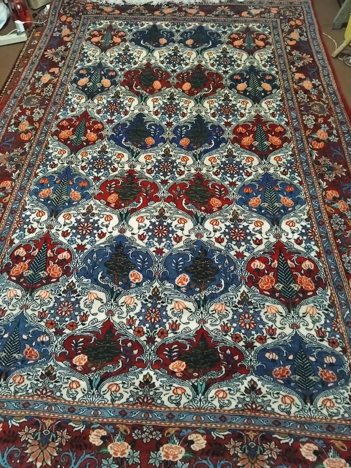 فرش دست باف|فرش|اصفهان, شمس آباد|دیوار