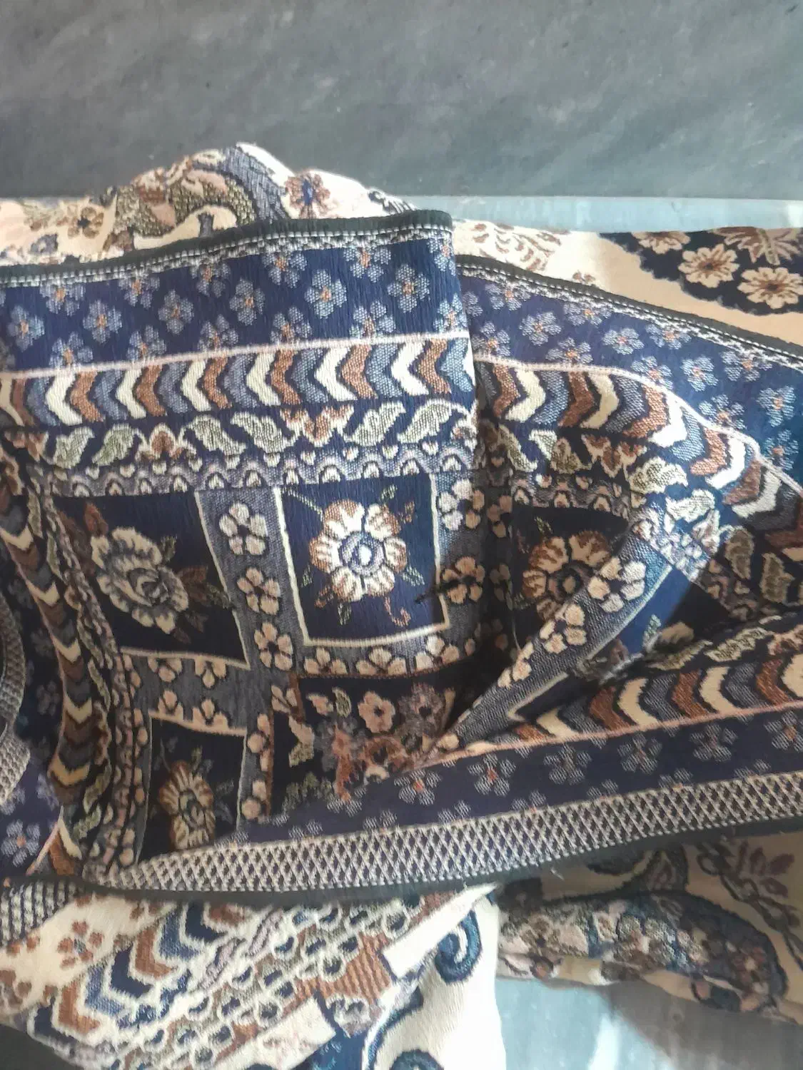 روفرشی وپرده کرکرای|روفرشی|قم, شاه ابراهیم|دیوار