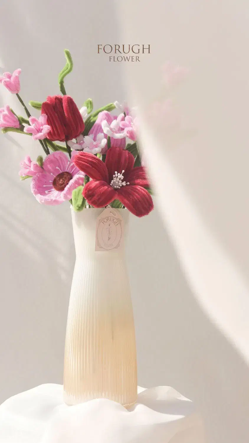 گلدان لیلی و نیلوفر|گل مصنوعی|تهران, کیانشهر|دیوار