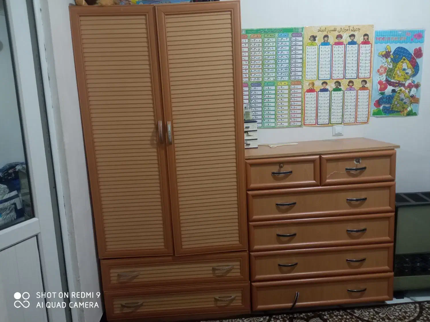 جا لباسی|جاکفشی، کمد، دراور|سنندج, |دیوار