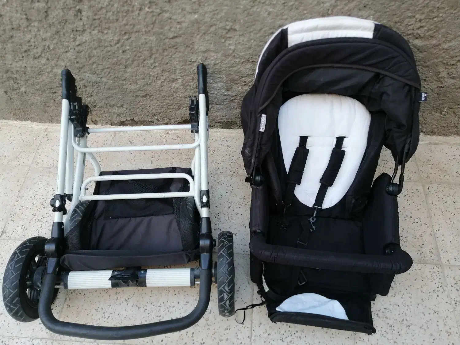 فردش کالسکه‌ی خارجی برند circle چند کاره|اسباب و اثاث بچه|مشهد, اروند|دیوار