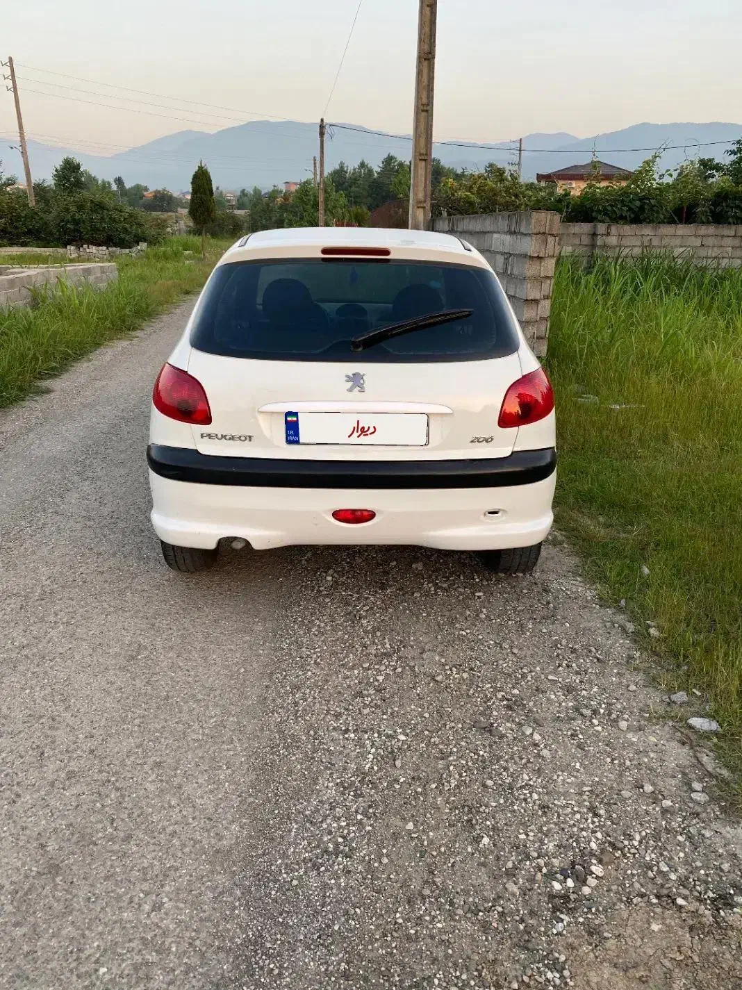 پژو ۲۰۶ تیپ ۲ مدل ۹۵ بی رنگ|خودرو سواری و وانت|چالوس, |دیوار