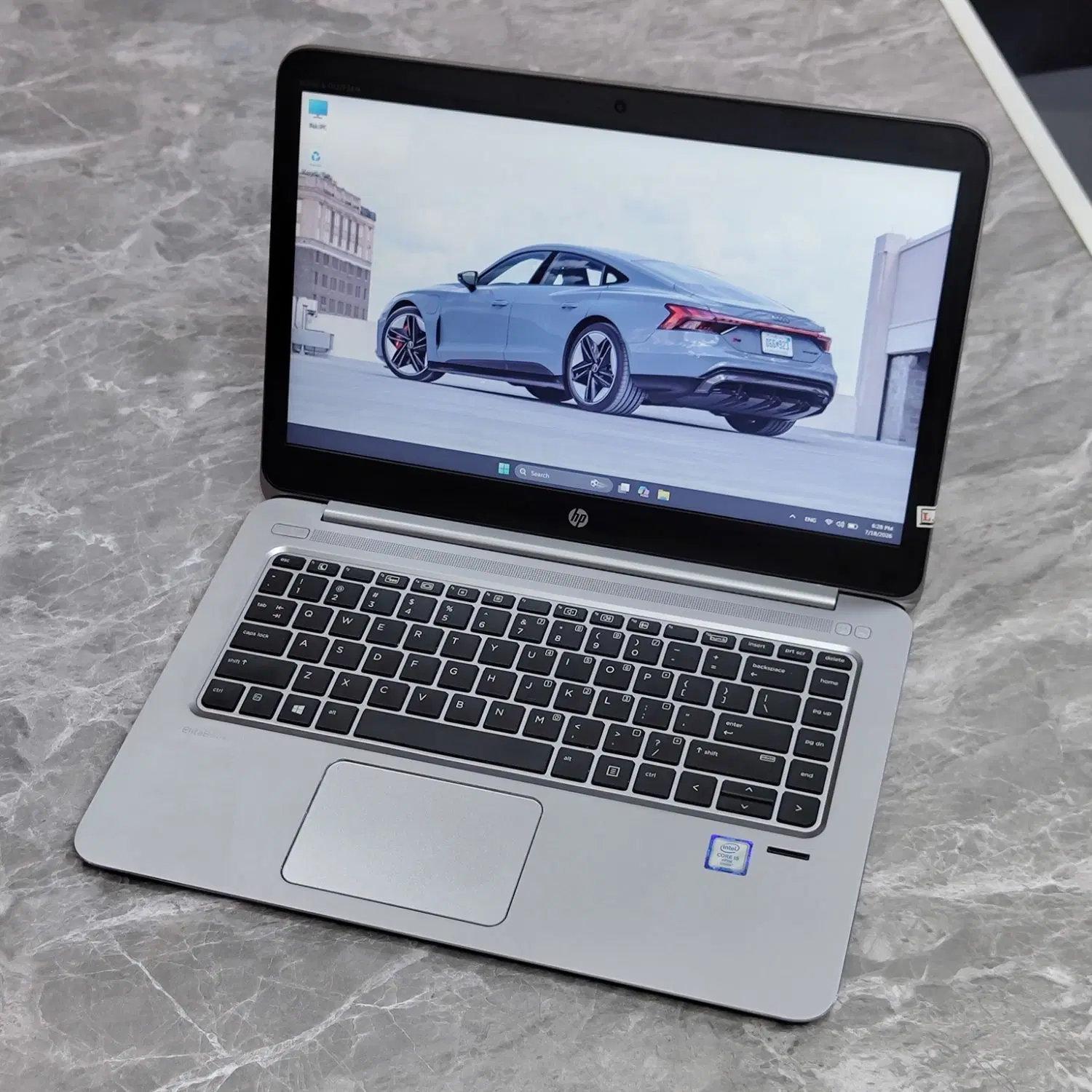 لپتاپ اسلیم و خوشساخت HP با رم ۱۶-سایفر سیستم|رایانه همراه|تبریز, |دیوار