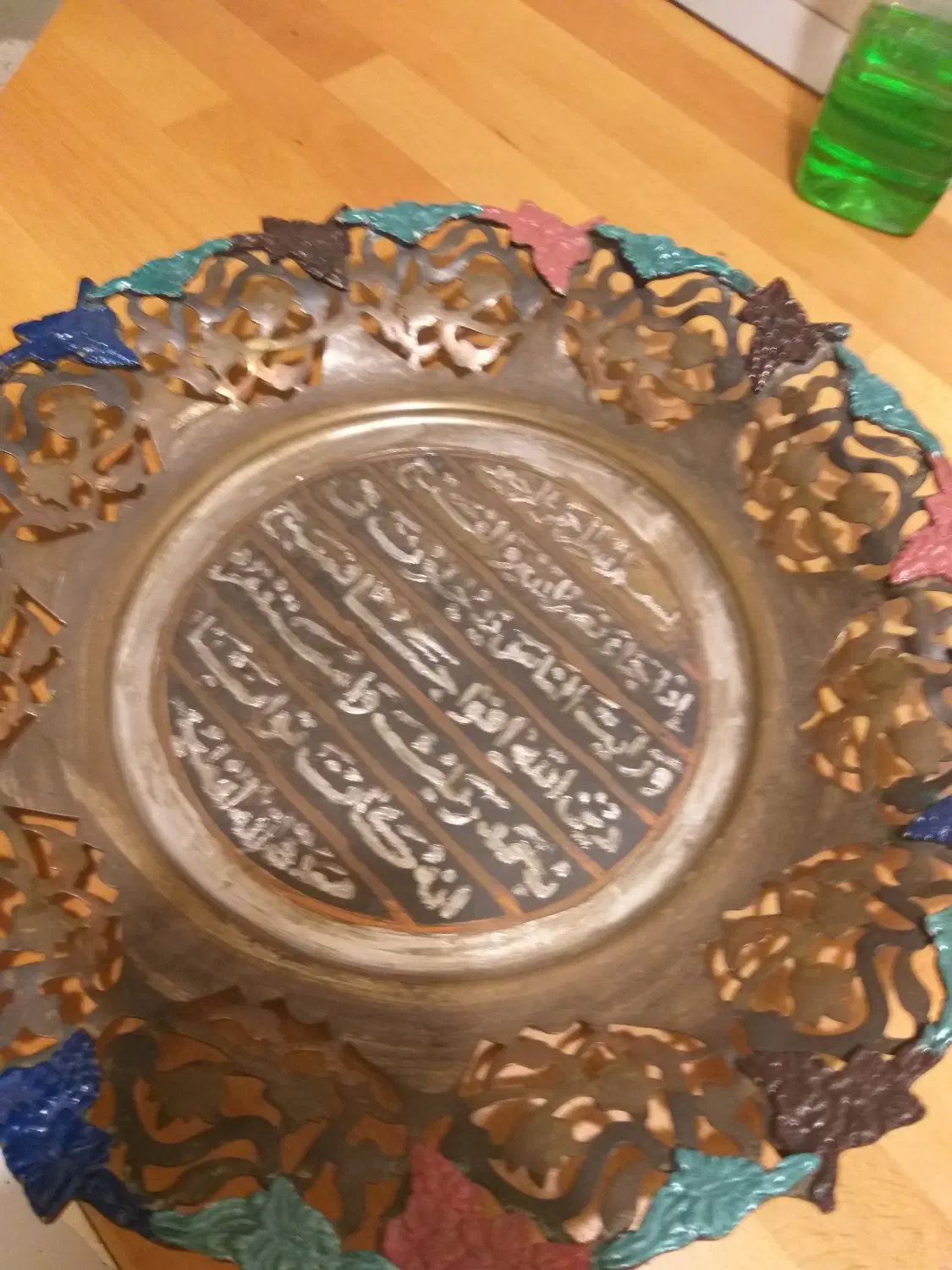 یک عدد تابلوی دیواری مسی قدیمی|کلکسیون اشیاء عتیقه|تهران, قلهک|دیوار