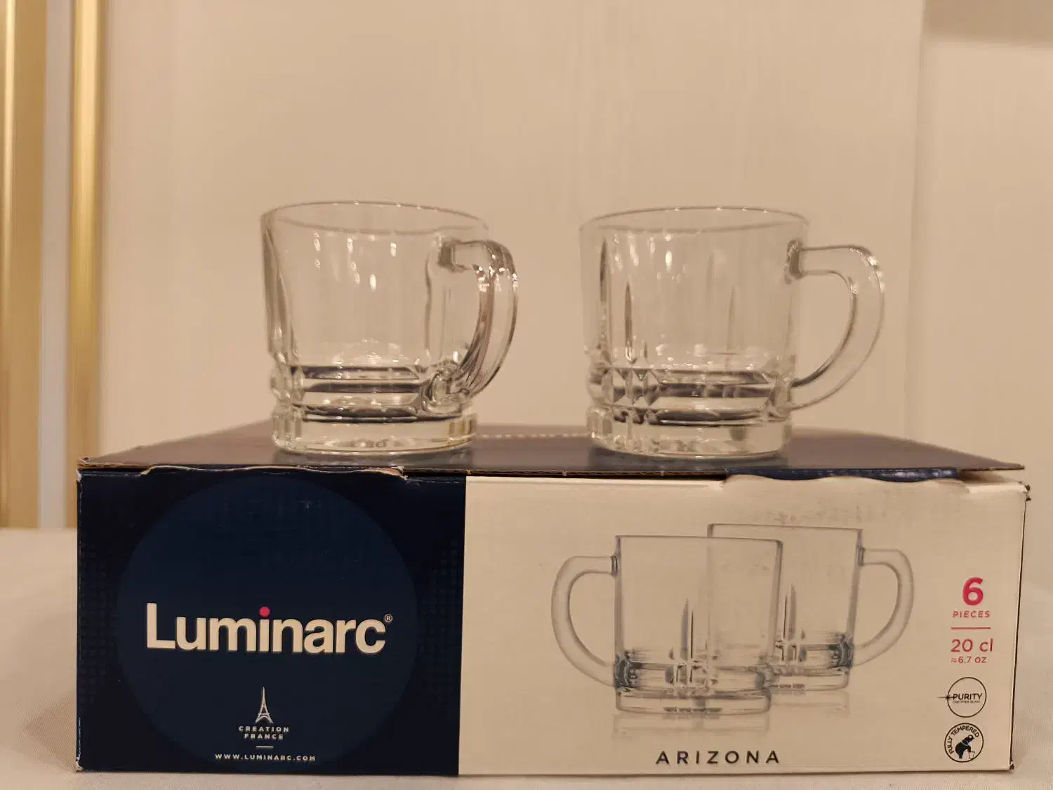 فنجان لومینارک مدل آریزونا بسیار زیبا نو و آکبند|ظروف سرو و پذیرایی|کرج, فاز ۱ مهرشهر|دیوار