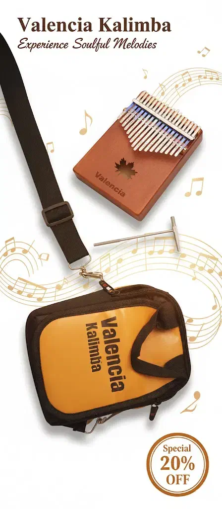 کالیمبا  ۱۷ نت|سازهای سنتی|ری, علایین|دیوار