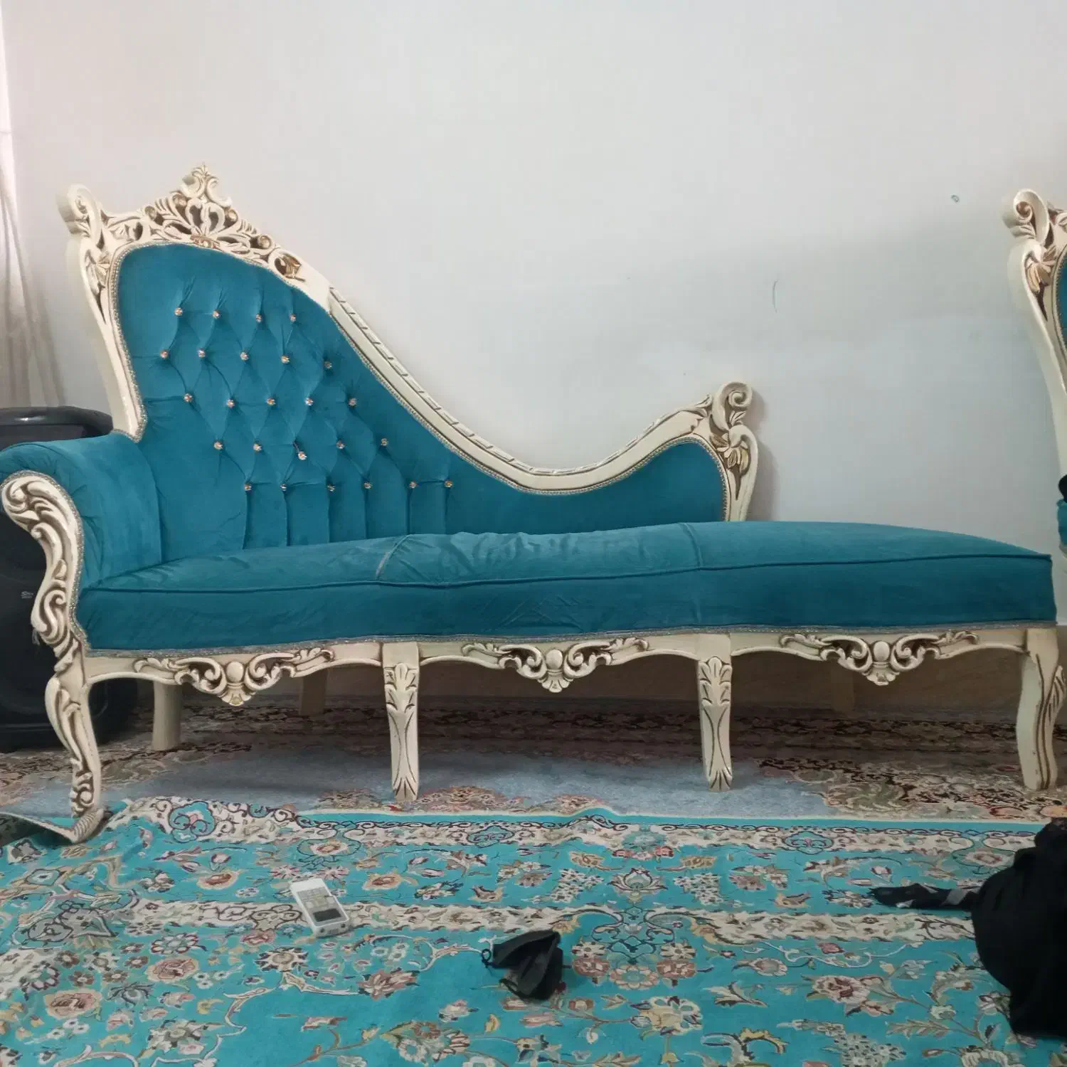 مبل سه نفره تخفیف داره|مبلمان خانگی و میز عسلی|قم, علی آباد|دیوار