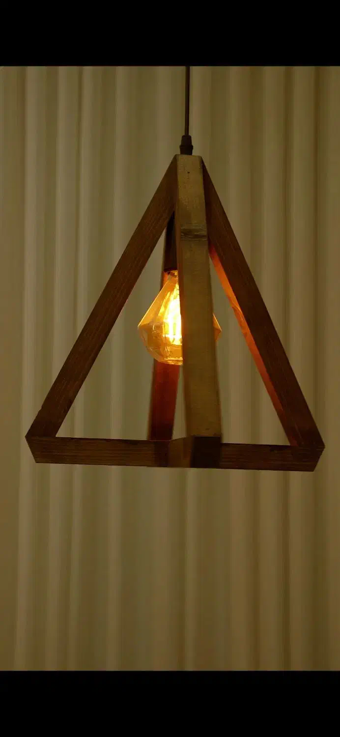 آویزهای چوبی|لوستر و چراغ آویز|خمینی‌شهر, |دیوار