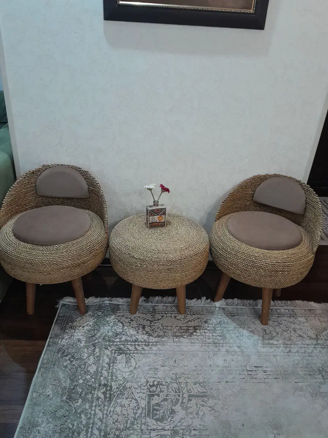 ست حصیری|صندلی و نیمکت|اردبیل, |دیوار