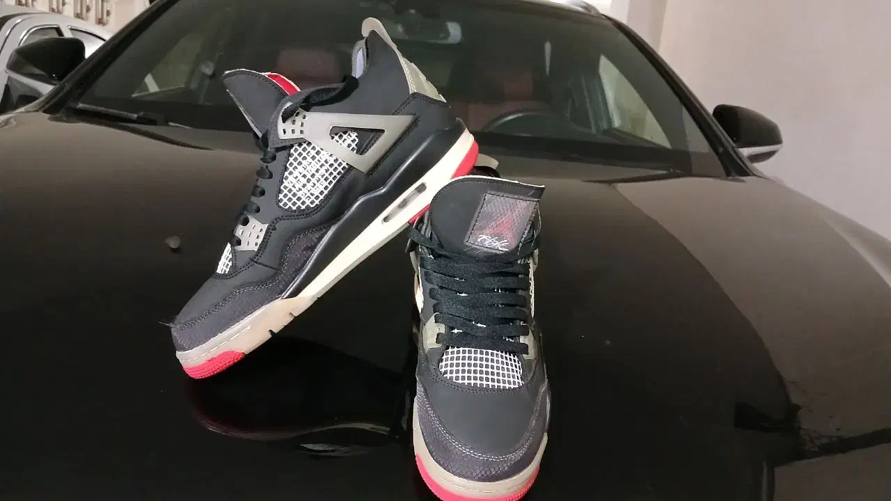 کتونی نایک جردن ایر 4 نو نو|کیف، کفش، کمربند|شیروان (خراسان), |دیوار