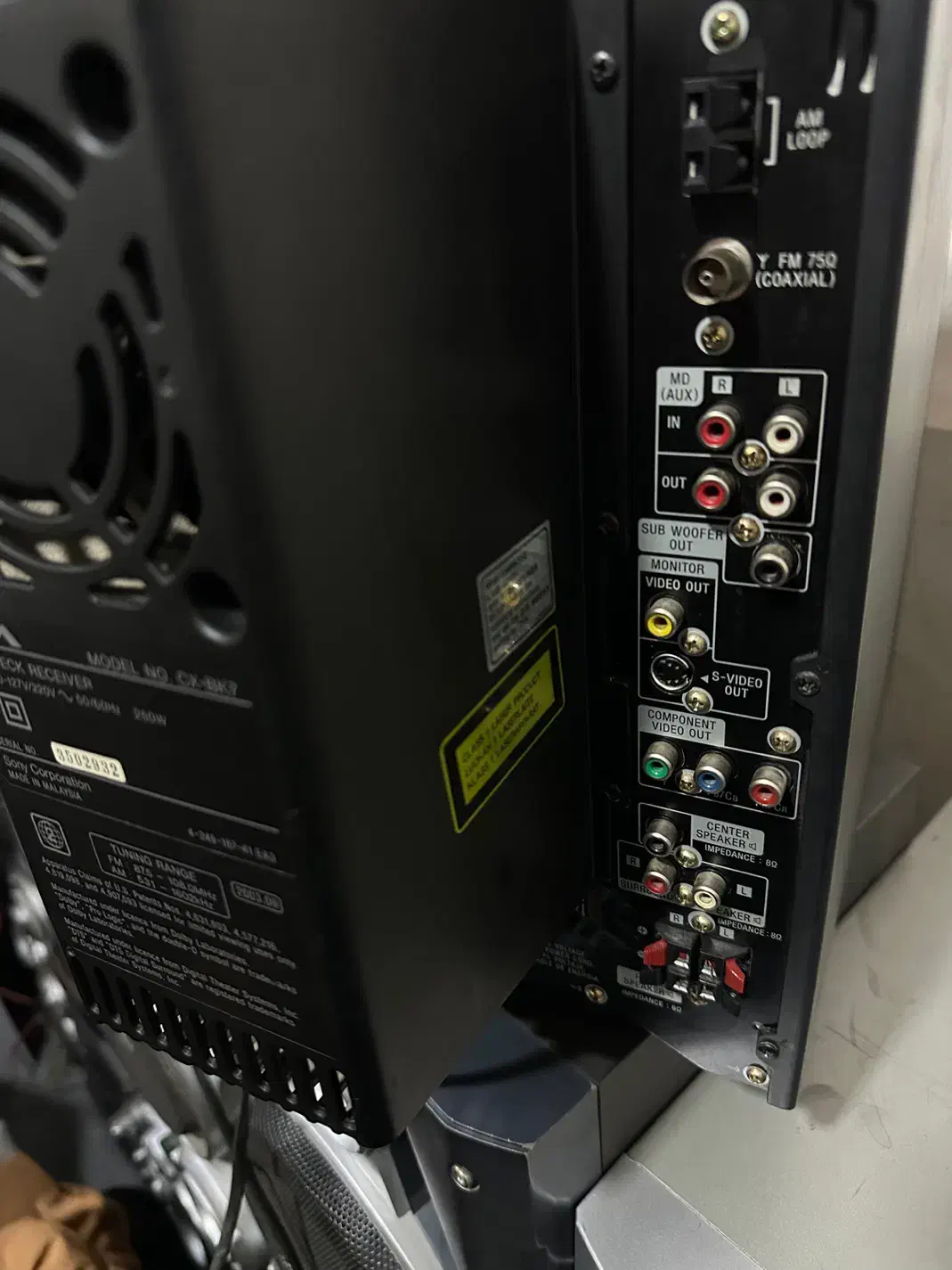 ضبط مشترک دوشرکت ایوا سونی ۵۵۰۰wفلش فابریک بلوتوثی|سیستم صوتی خانگی|گرگان, |دیوار