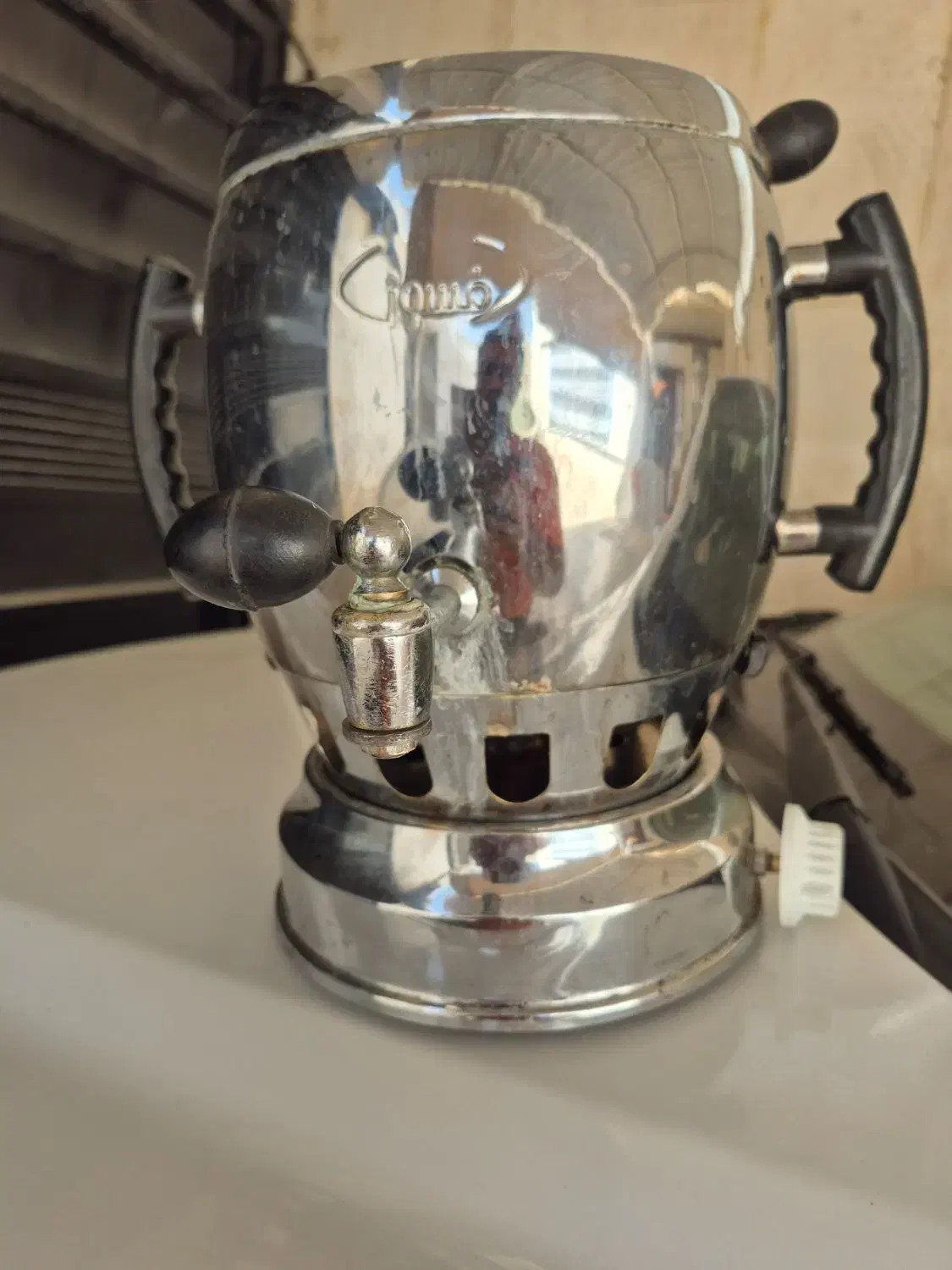 سماور گازی  افسون هشت لیتری|سماور، چای‌ساز، قهوه‌ساز|شاهین‌شهر, مخابرات (شهید بهشتی)|دیوار