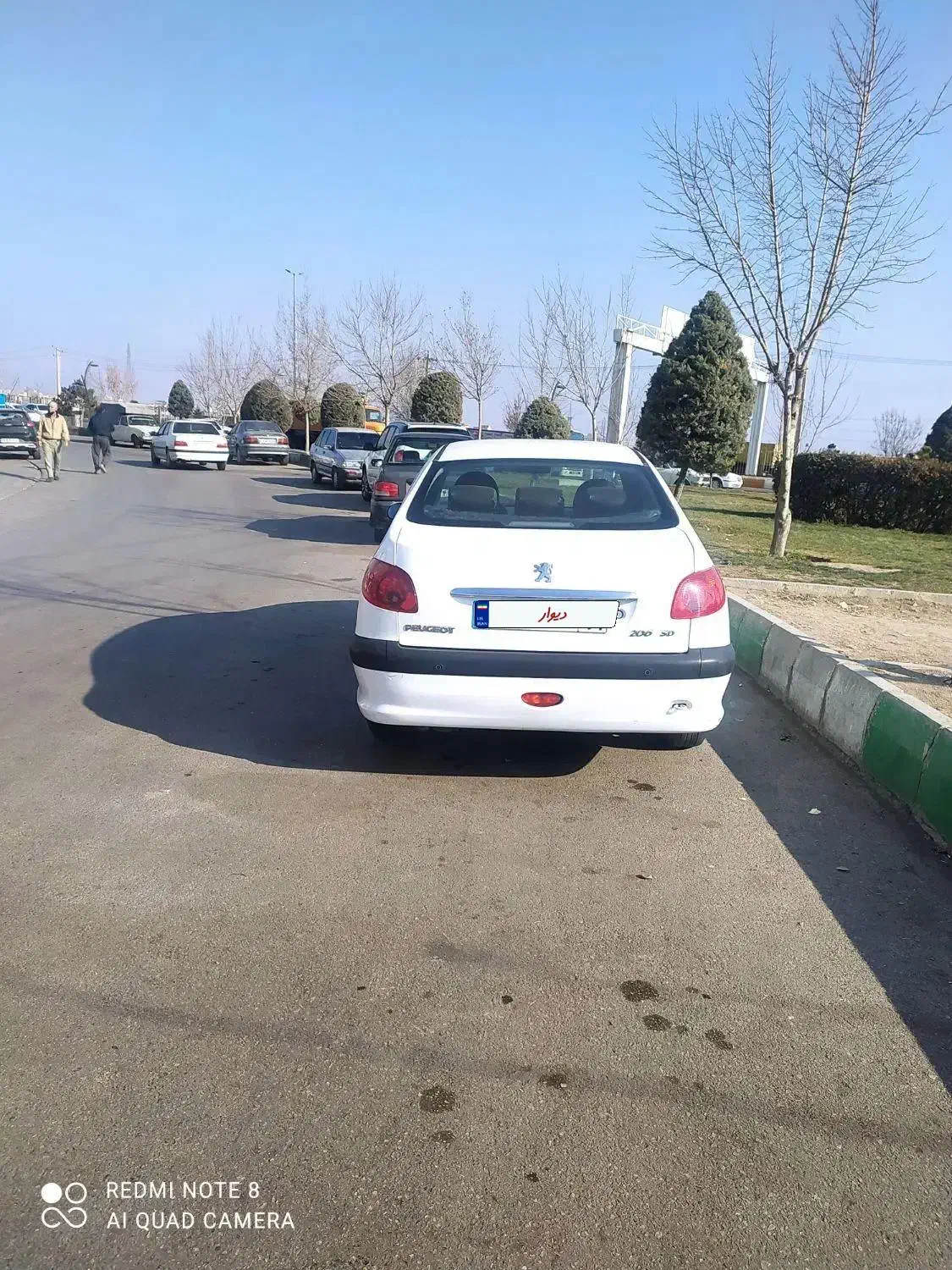 ۲۰۶ SD مدل ۹۳ کم کارکرد و بی رنگ|خودرو سواری و وانت|اردبیل, |دیوار