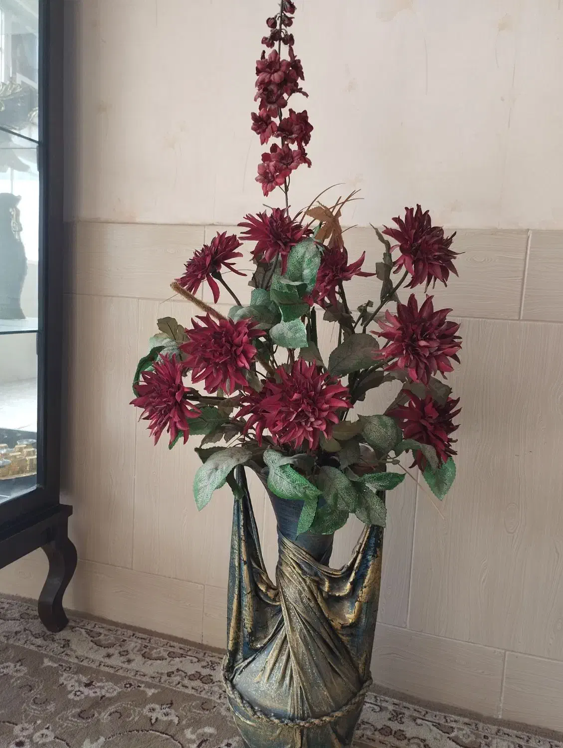 گل با گلدون|گل مصنوعی|مشهد, رده|دیوار