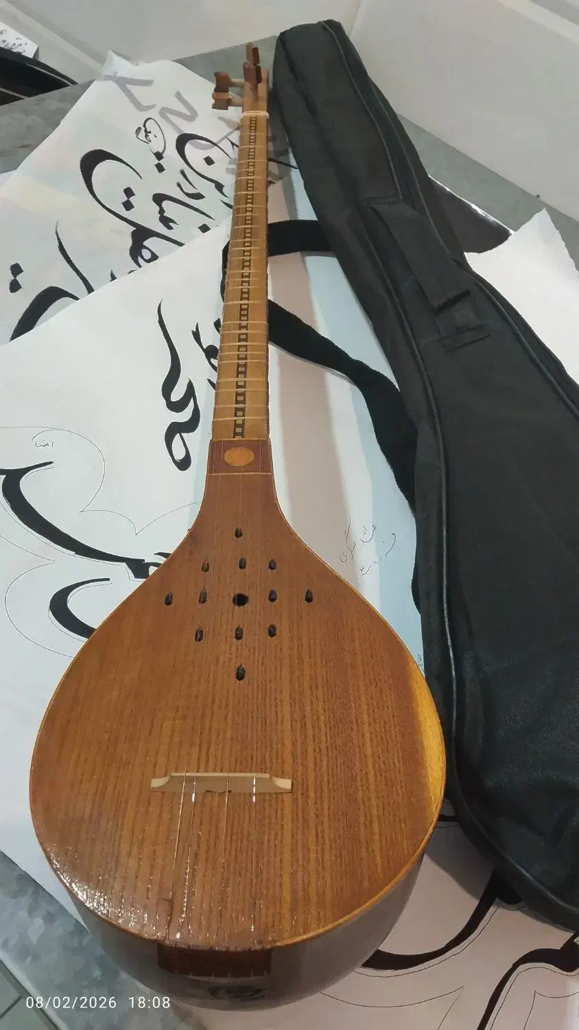 سه تار|سازهای سنتی|قم, ولیعصر|دیوار