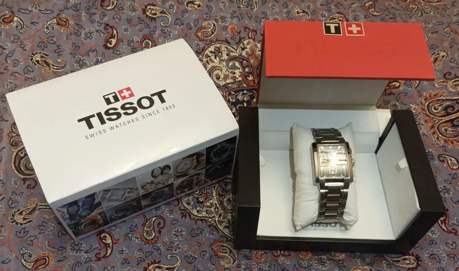 ساعت نو مردانه بند استیل مارک TISSOT|ساعت|اصفهان, بهارستان|دیوار