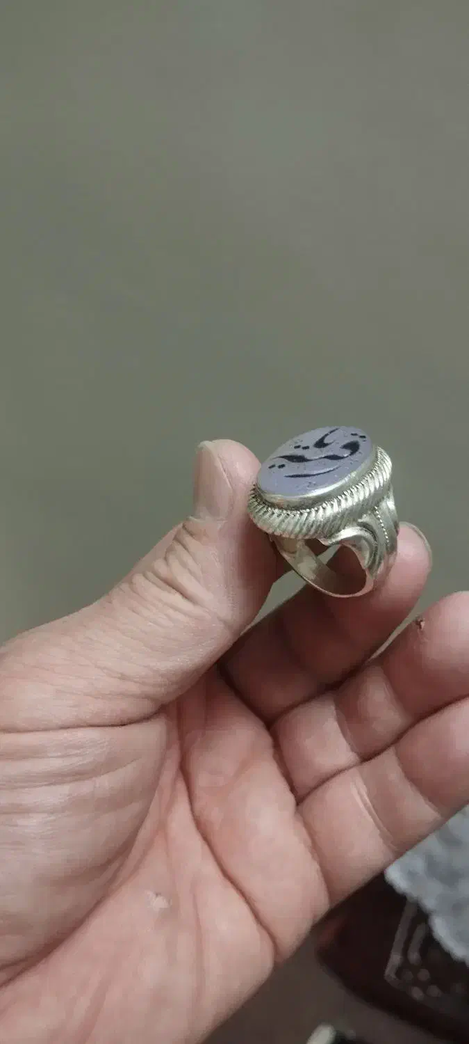 انگشتر نقره درجه یک|جواهرات|ساروق, |دیوار