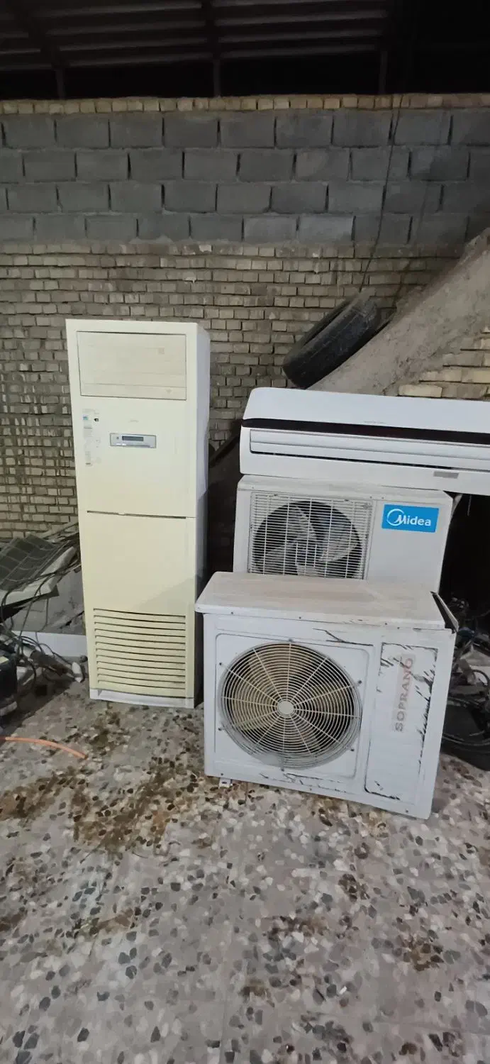 پنجره ایی جنرال فقط سوخته سالم خرید و فروش ۲ تیکه|کولر گازی و فن‌کوئل|سوسنگرد, |دیوار