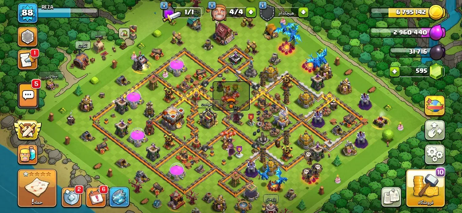 کلش آف کلنز اک|کنسول، بازی ویدئویی و آنلاین|یزد, |دیوار