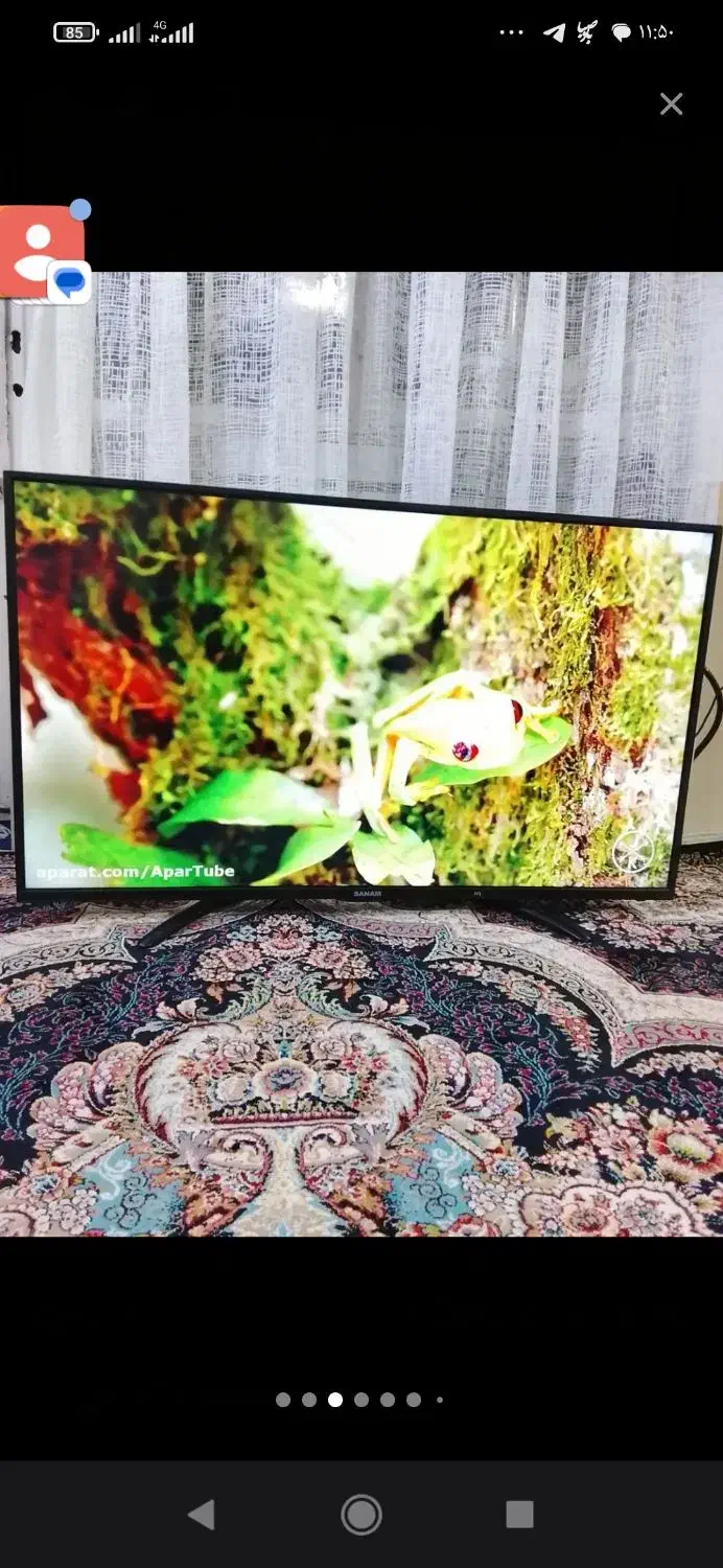 تلویزیون ال ای 55 اکسویژن هوشمند|تلویزیون و پروژکتور|شیروان (خراسان), |دیوار