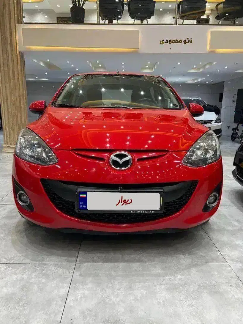 مزدا ۲ اتومات قرمز ۹۰ سالم و کم‌کارکرد|خودرو سواری و وانت|تبریز, |دیوار