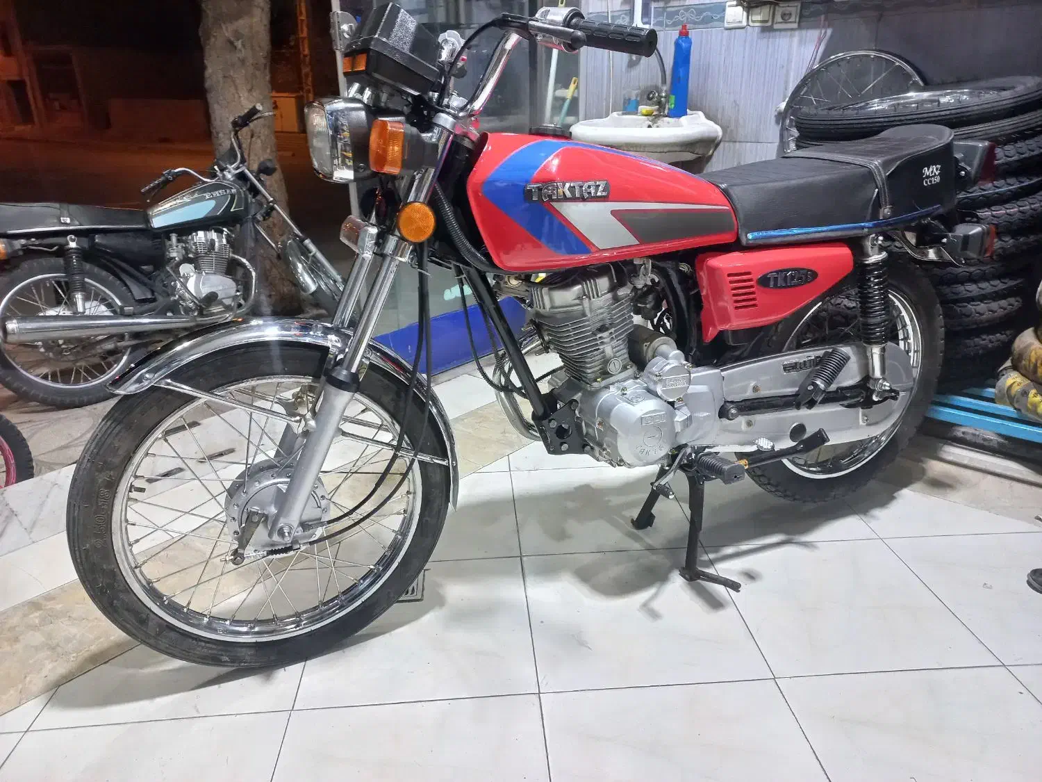 تکتاز مدل ۸۹ مدارک کامل|موتورسیکلت|سرایان, |دیوار