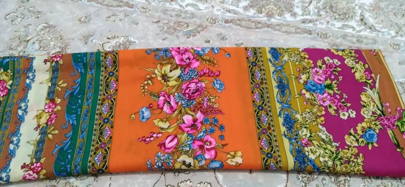 پشتیندی پشمینه ی اصل|پرده، رانر، رومیزی|مهاباد (آذربایجان غربی), |دیوار