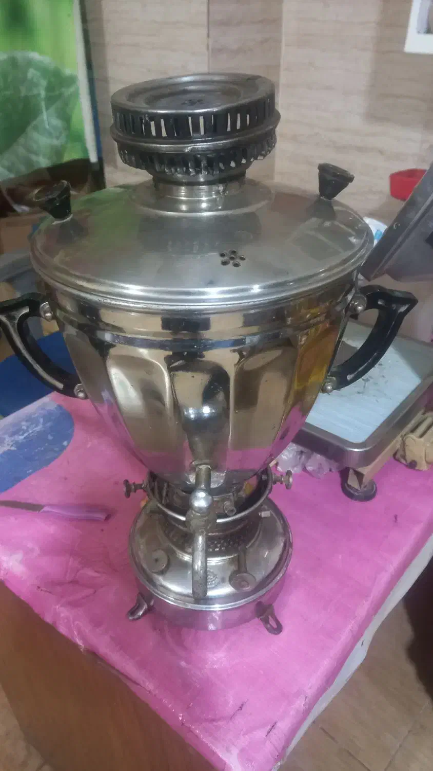 سماور نفتی|قوری، کتری، قهوه‌ساز دستی|رباط‌کریم, شترخوار|دیوار