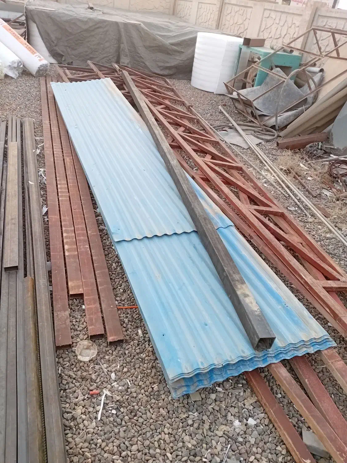 ورق شیروانی وخرپا دست دوم درحد|مصالح و تجهیزات ساختمان|قم, لسانی|دیوار