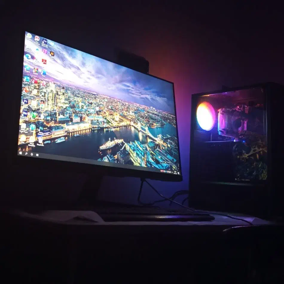 سیستم کامل و زیبا برای تمام مشاغل و گیم|رایانه رومیزی|قم, زنبیل آباد|دیوار