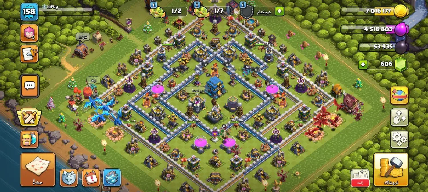 اکانت کلش تان ۱۲ مکس|کنسول، بازی ویدئویی و آنلاین|محمدشهر, جعفرآباد|دیوار