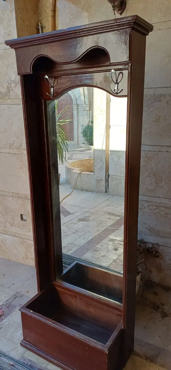 کمد گل وآیینه|جاکفشی، کمد، دراور|علیآباد کتول, |دیوار