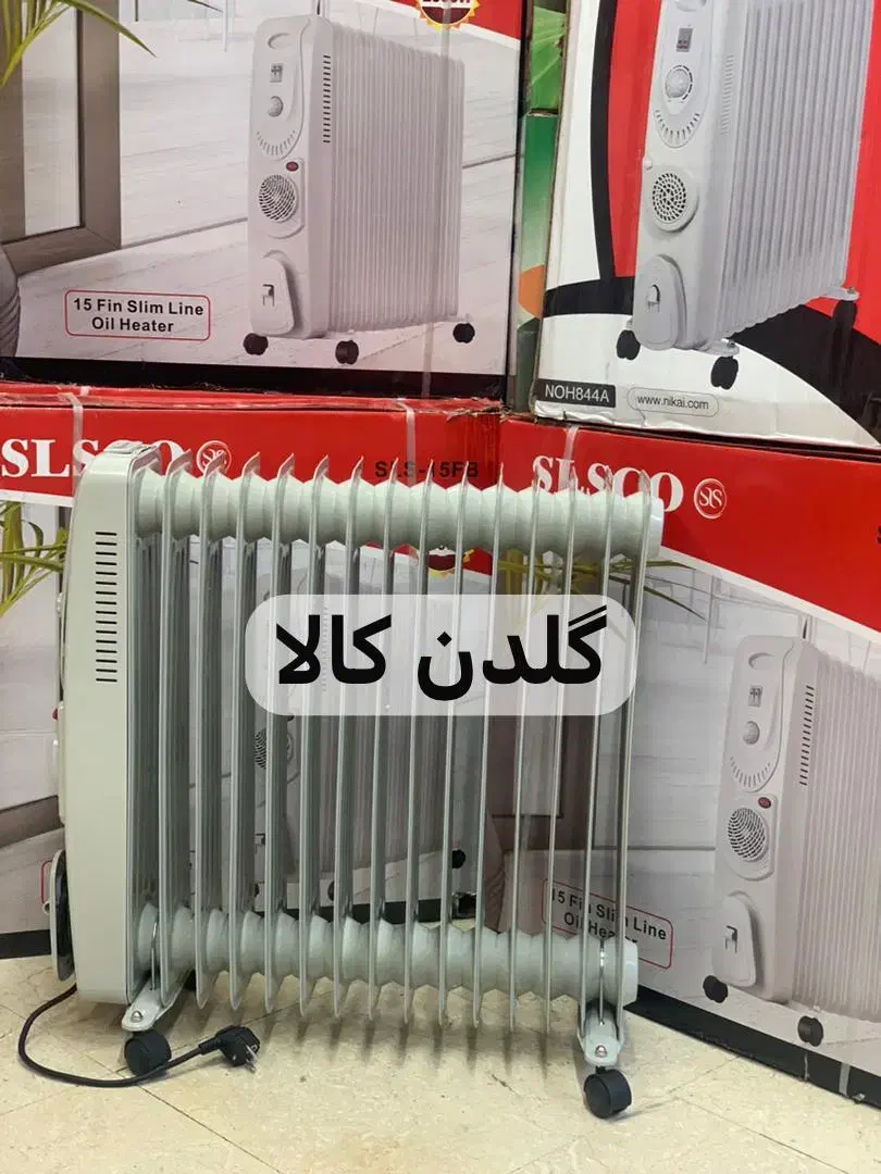 شوفاژ برقی روغنی اسلسکو ۱۵ پره با گارانتی/رادیاتور|آبگرمکن، پکیج، شوفاژ|تهران, امین حضور|دیوار