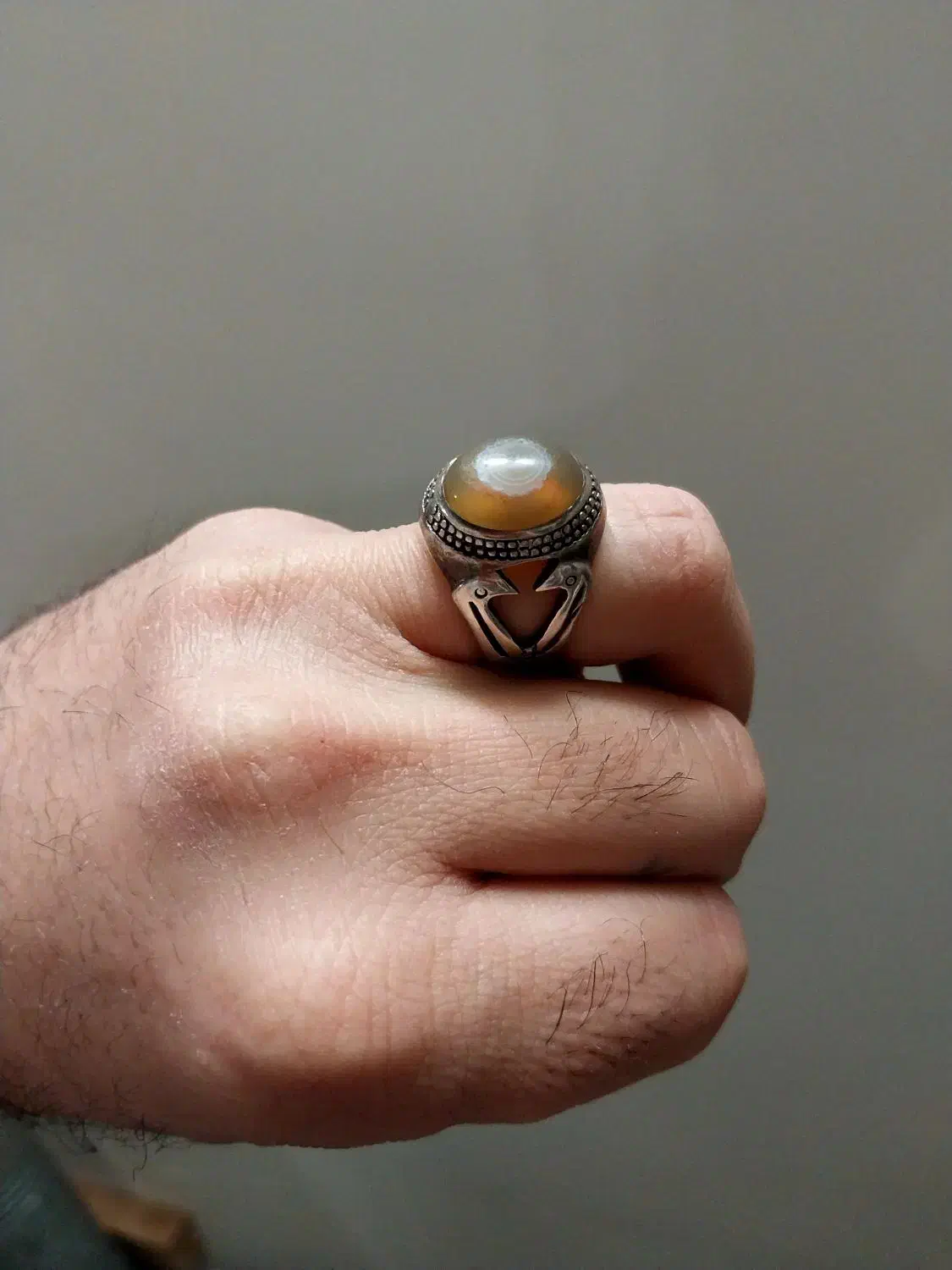 انگشتر باباقوری قدیمی|جواهرات|آفتاب, |دیوار