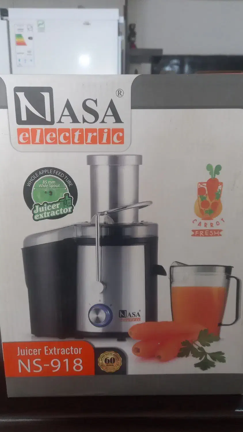 آبمیوه گیری ناسا سالم و نو بدون استفاده|آبمیوهگیر و آبمرکباتگیر|فولادشهر, مسکن مهر فولادشهر|دیوار