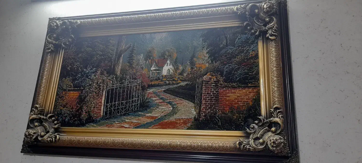 تابلو|تابلو فرش|نیشابور, بنیاد شهید|دیوار