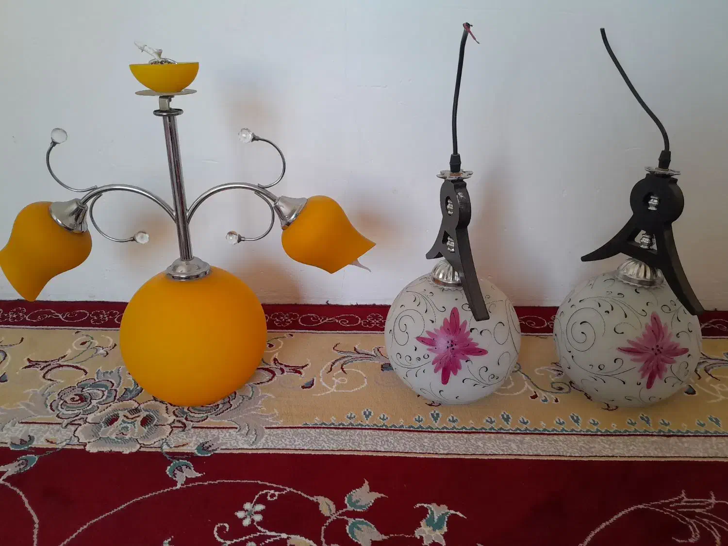 لوستر|لوستر و چراغ آویز|خرم‌آباد, |دیوار