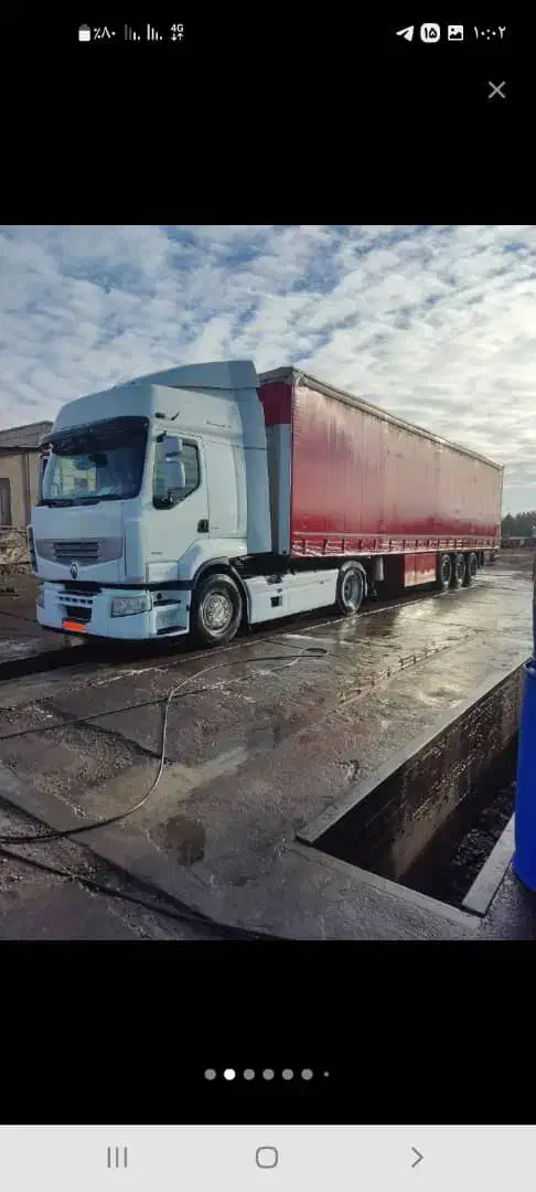 کشنده گرجی پلاک رنو ۲۰۱۱|خودرو سنگین|سیه رود, |دیوار