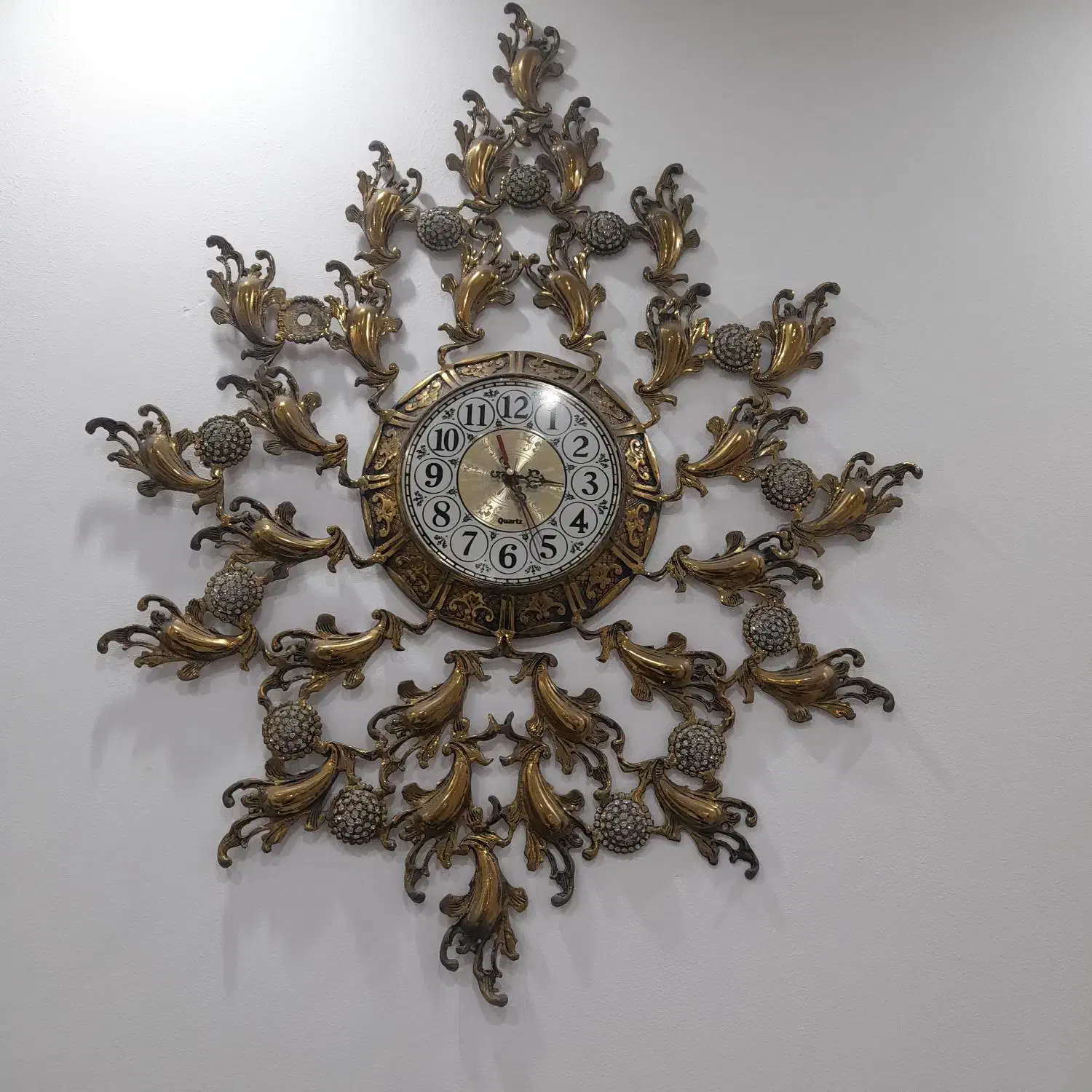 ساعت برنج|ساعت دیواری و تزئینی|تهران, شهرک فردوس (حسینی)|دیوار