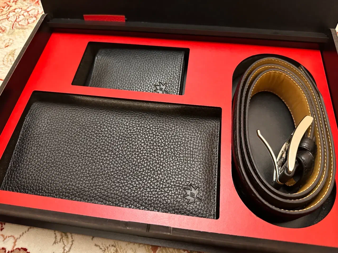 ست ۳ تکه کمربند کیف پول کیف مدارک نوین چرم نو|کیف، کفش، کمربند|تهران, شهرک آتی شهر|دیوار