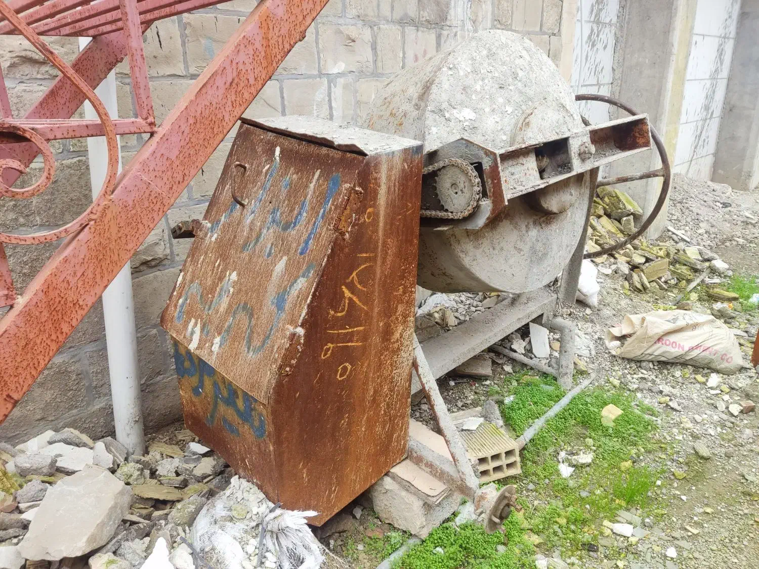 میکسر|مصالح و تجهیزات ساختمان|مسجد سلیمان, |دیوار