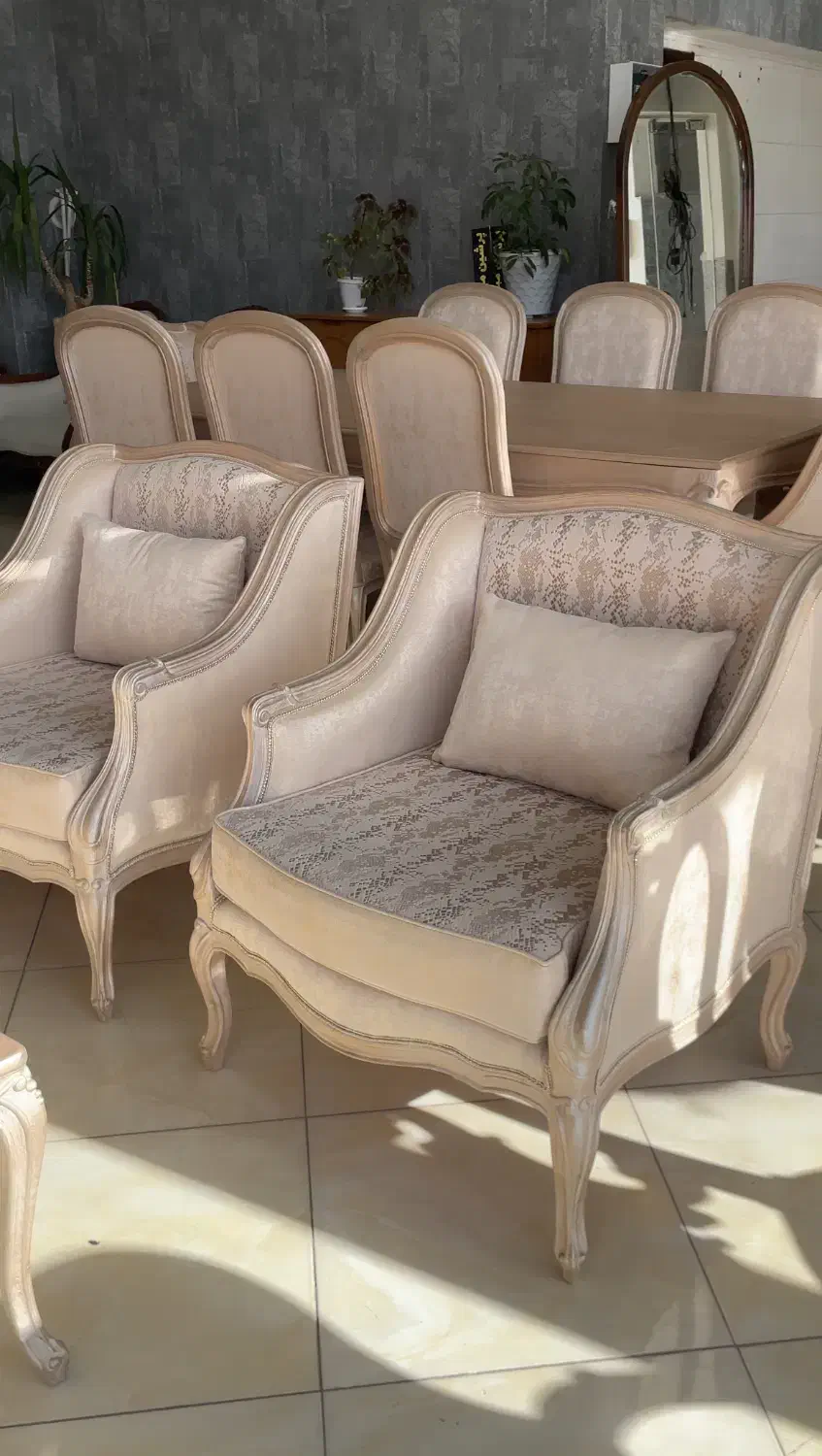 مبل کلاسیک مدل آبشاری|مبلمان خانگی و میز عسلی|نیشابور, مدرس|دیوار