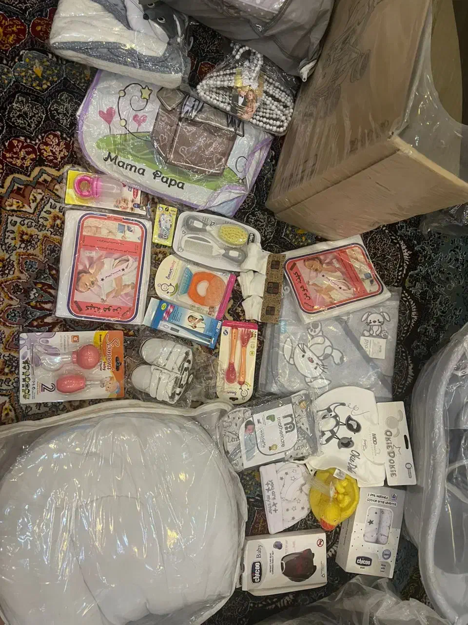 سیسمونی کاملا نو سفید طوسی زیر قیمت|اسباب و اثاث بچه|تهران, اتابک|دیوار