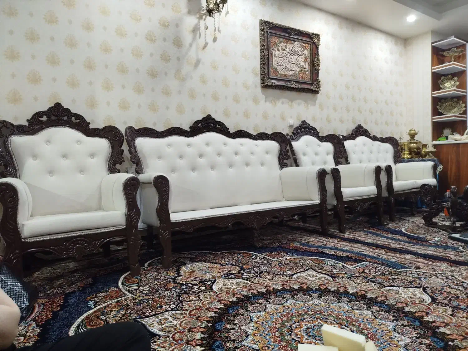 مبل هفت نفره سالم امسال تعمیر کردم|مبلمان خانگی و میز عسلی|قدس, شهرقدس|دیوار