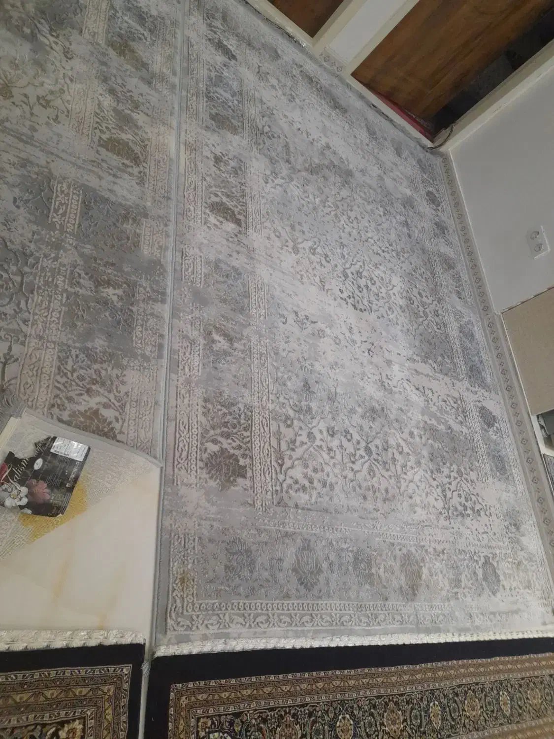 فرش ۶متری زمرد مشهد|فرش|بهار, |دیوار