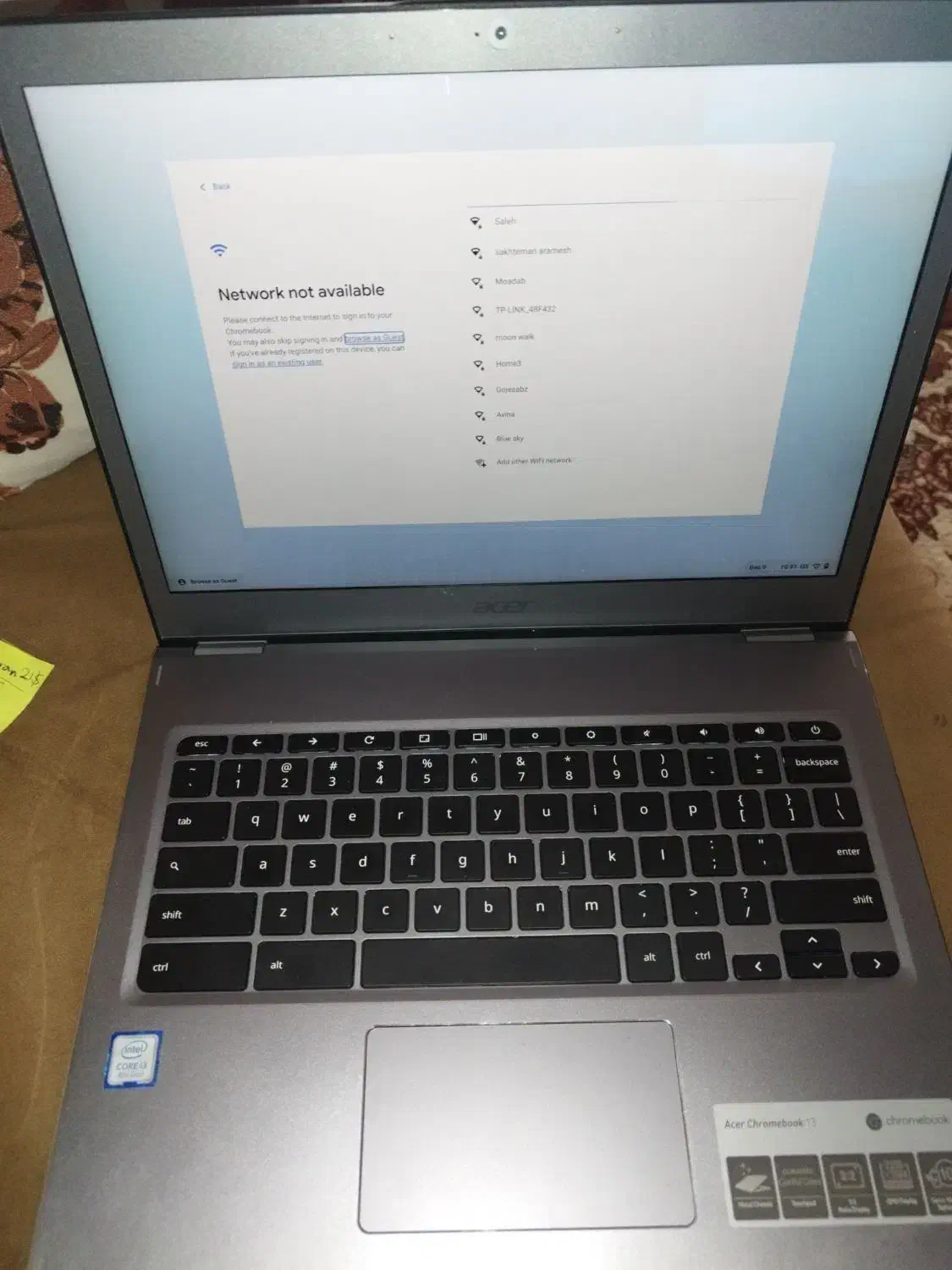 لپ تاپ کروم بوک ۱۳ chrome book 13|رایانه همراه|مشهد, آزادشهر|دیوار