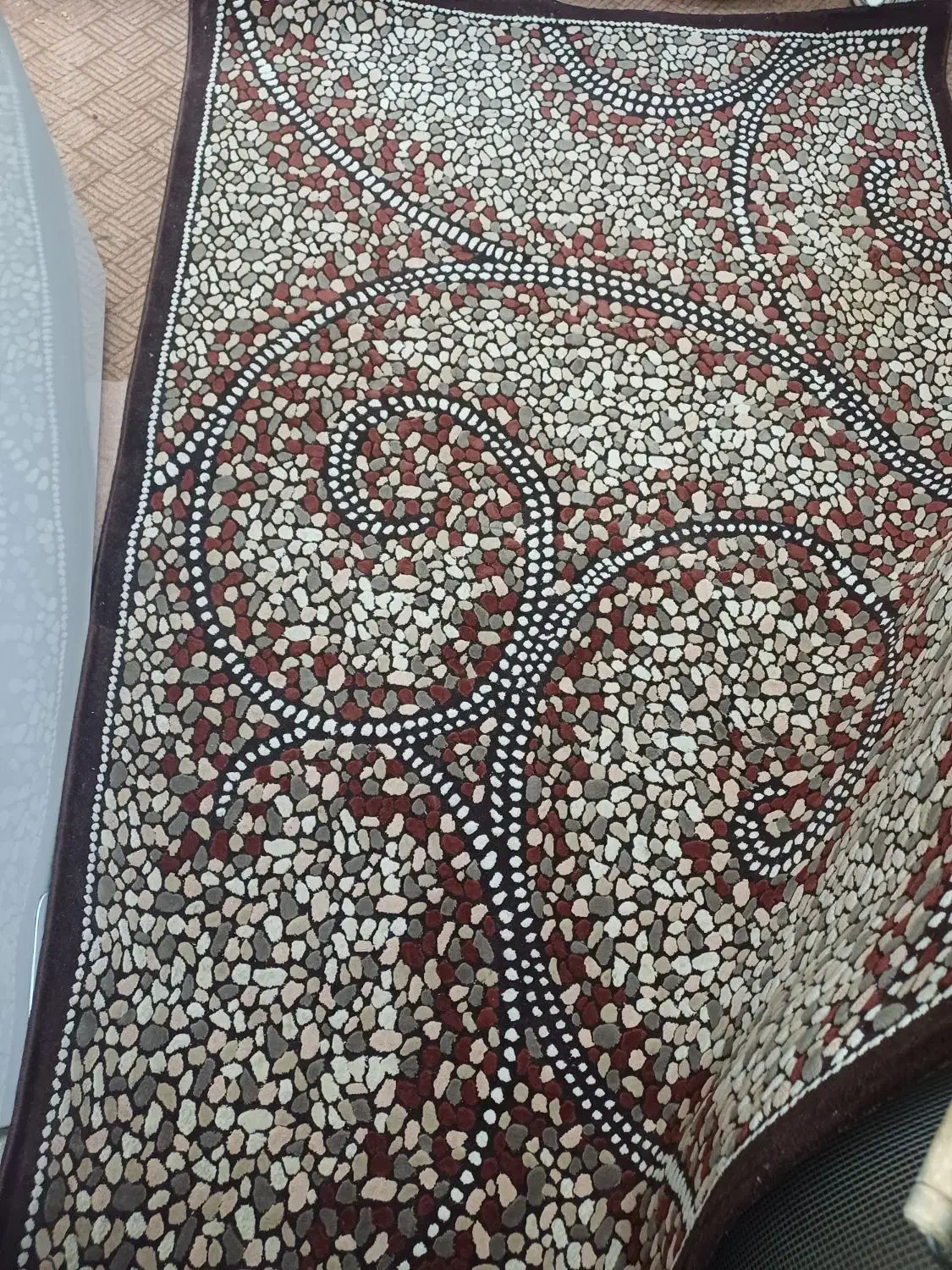 فرش طرح سنگی وفرش کودک|فرش|شهرکرد, |دیوار